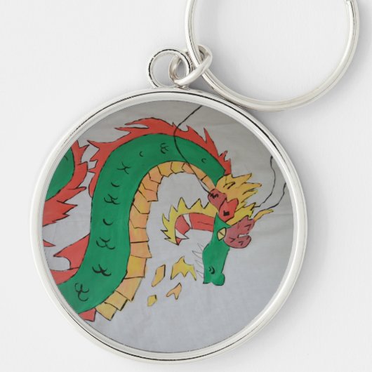 Een draken sleutelhanger (Voorkant)