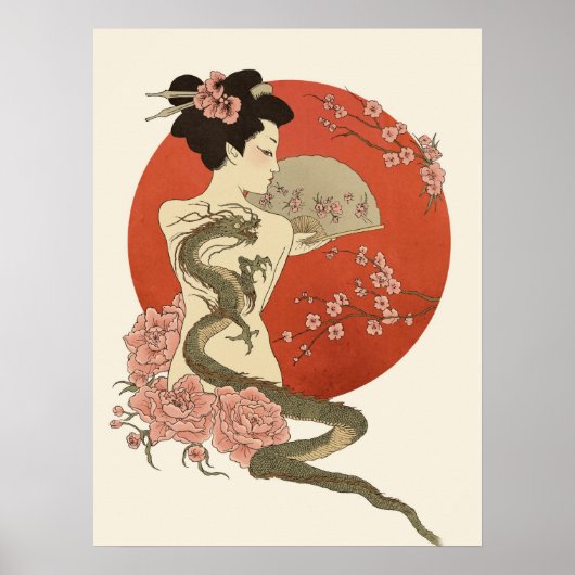 Een drakenlijst poster (Voorkant)