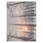 Een Dream Tablecloth van de Winternacht Tafelkleed (Voorkant)