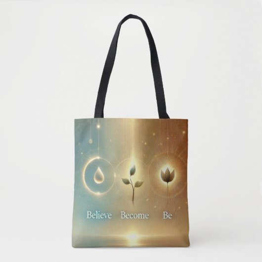 Een Drie-eenheid van Transformatie Tote Bag (Voorkant)