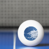 Een driehoek in de wolken pingpongbal (Net)
