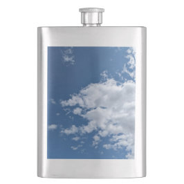 Een driehoek van wolken flacon