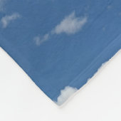 Een driehoek van wolken fleece deken (Hoek)