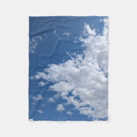 Een driehoek van wolken fleece deken (Voorkant)