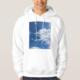 Een driehoek van wolken hoodie