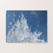 Een driehoek van wolken legpuzzel (Horizontaal)