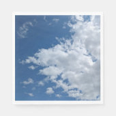 Een driehoek van wolken servet (Voorkant)