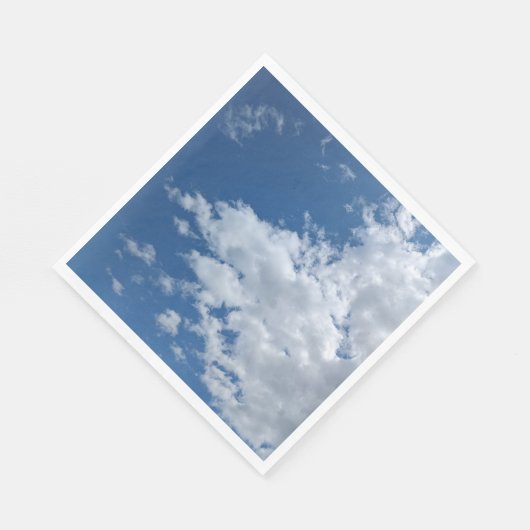 Een driehoek van wolken servet (Hoek)