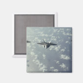 Een driepuntsformatie van F-22 Raptors Magneet (Voorkant / Achterkant)