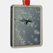Een driepuntsformatie van F-22 Raptors Metalen Ornament (Rechts)