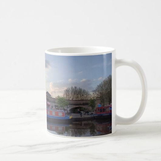Een drink bij de rivier koffiemok (Rechts)