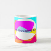 Een drink mok voor Kate gemengd gekleurd ontwerp (Center)