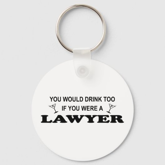 Een Drink nodig - Advocaat Sleutelhanger (Voorkant)