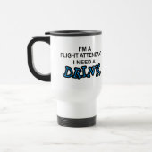 Een Drink nodig - Flight Attendant Reisbeker (Links)