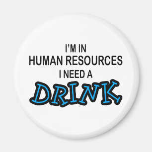 Een Drink nodig - Human Resources Magneet