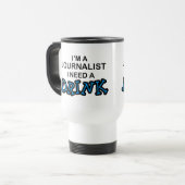 Een Drink nodig - Journalist Reisbeker (Voorkant links)