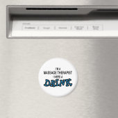 Een Drink nodig - Massagetherapeut Magneet (Insitu (Vaatwasser))