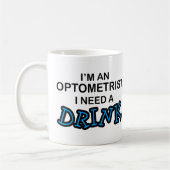 Een Drink nodig - Optometrist Koffiemok (Links)