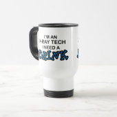 Een Drink nodig - röntgentechnologie Reisbeker (Voorkant links)