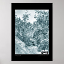 Een Drink van het Poster van de Halls Brook