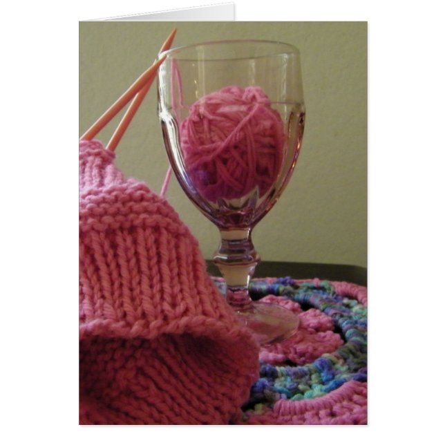 Een Drink van roze garen (Voorkant)