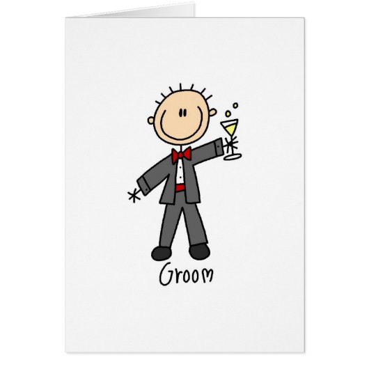 Een Drink voor de Groom Card (Voorkant)