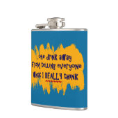 Eén Drink weg... Heupfles (Links)