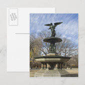 Een droge winter van de Berg Bethesda in Central P Briefkaart (Voorkant / Achterkant)