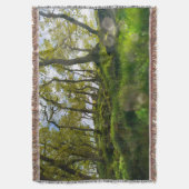 Een dromerig gefluister door de bomen deken (Voorkant Verticaal)