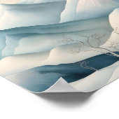 Een dromerig winterwonderland poster (Hoek)
