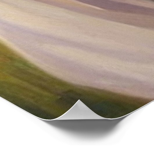 Een dromerige blik poster (Hoek)