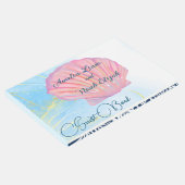 Een dromerige strand bruiloft gastenboek (Hoek)