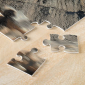 Een droog landschap legpuzzel (Zijkant)