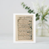 Een droom, illustratie uit 'Sangen of Innocence' e Briefkaart (Staand voorkant)