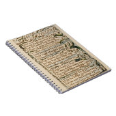 Een droom, illustratie uit 'Sangen of Innocence' e Notitieboek (Rechterzijde)