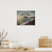 Een droom met een deadline poster (Keuken)