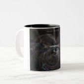 Een droom tweekleurige koffiemok (Voorkant links)