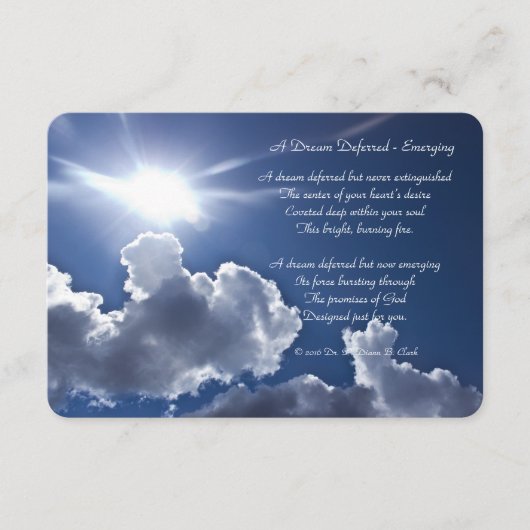 " Een droom uitgesteld - Opkomende 3x5 Matte (Voorkant)