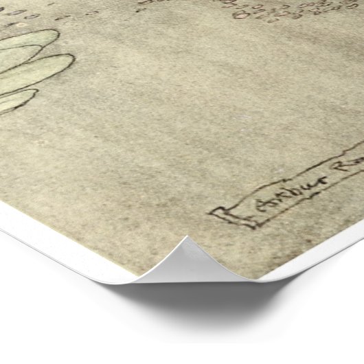 Een droom van de midzomernacht, 1908 poster (Hoek)