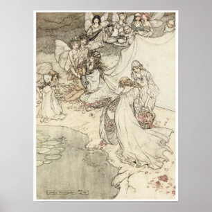 Een droom van de midzomernacht, 1908 poster