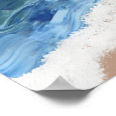 Een droom van het strand poster (Hoek)