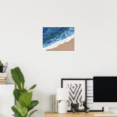 Een droom van het strand poster (Thuiskantoor)