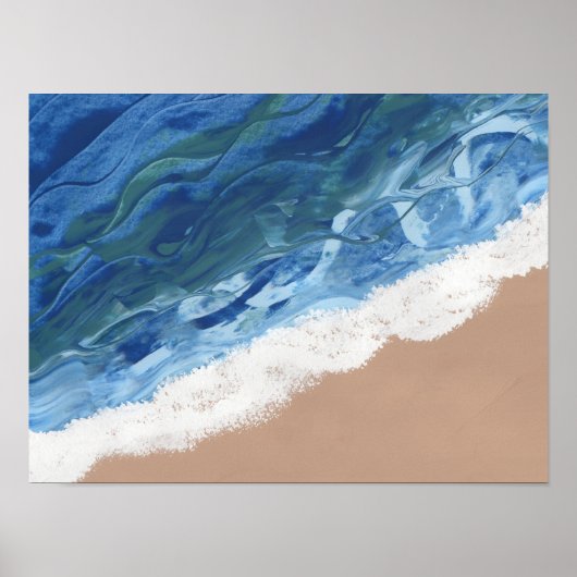 Een droom van het strand poster (Voorkant)