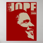 Een droom van Hoop afdrukken Poster (Voorkant)