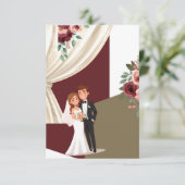 Een Droom van Liefde Bedankkaart (Staand voorkant)