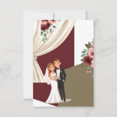 Een Droom van Liefde Bedankkaart (Achterkant)