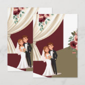 Een Droom van Liefde Bedankkaart (Voorkant / Achterkant)