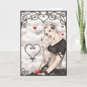 Een droom van liefde Wenskaart Feestdagen Kaart