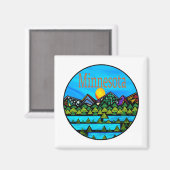 Een droom van Minnesota Magneet (Voorkant / Achterkant)