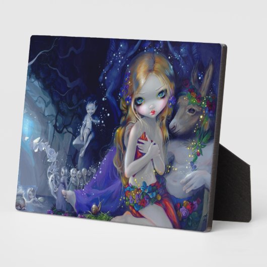 'Een droom van 'n midzomernacht' Plaque Fotoplaat (Zijkant)